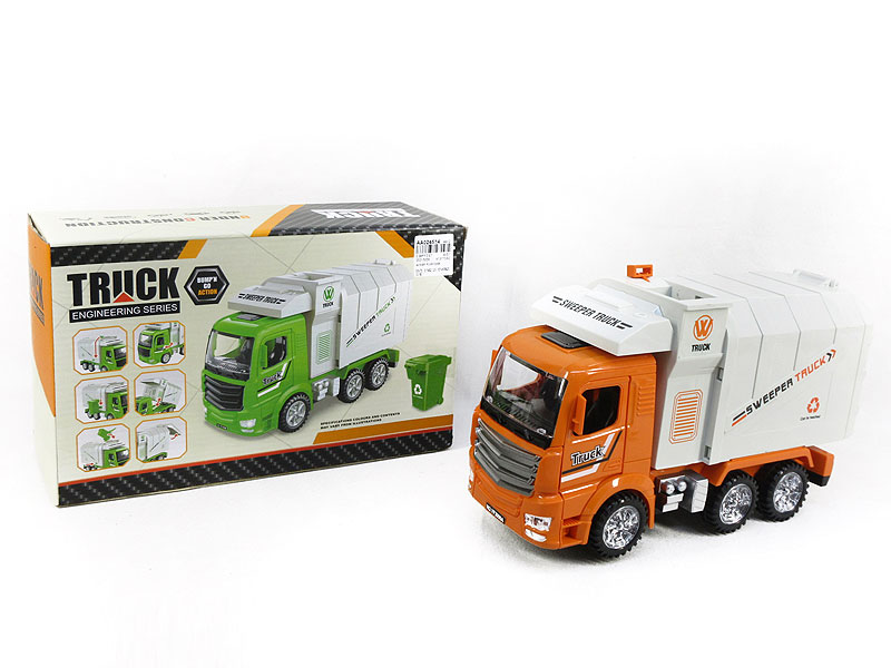 B/O universal Sanitation Truck W/L_M(2C) toys