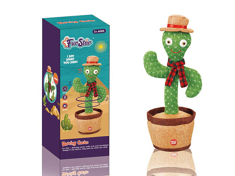B/O Recording Dancing Cactus toys