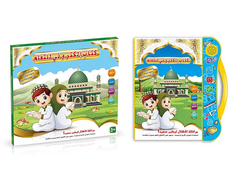 English & Arabic Spot Reading toys