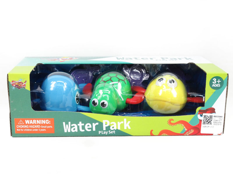 Pull Line Swimming Animal(3in1) toys