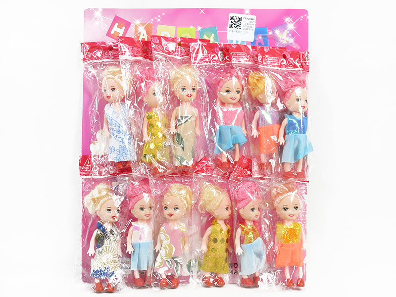 3inch Solid Body Doll(12in1) toys