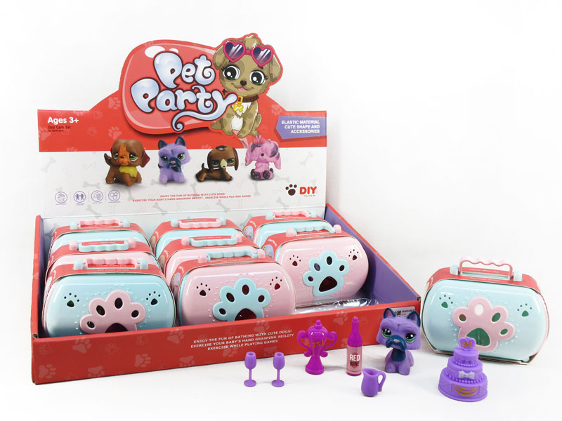 Pet Cake Trophy Set(9in1) toys